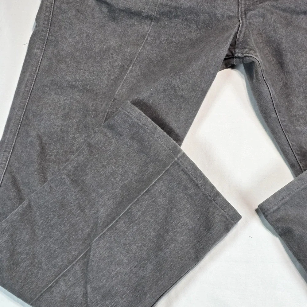 Vintage‎ Levis Action Slacks Mens 38x29 Gray Twill Orange Tab Trousers 0501-0873